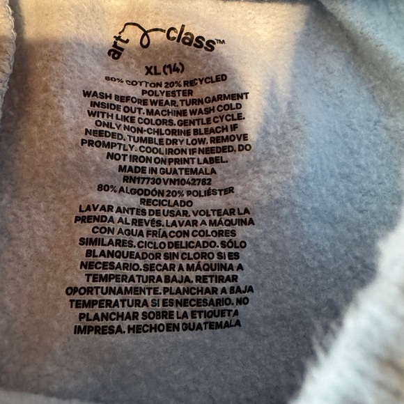 Art Class Size XL Girls Light Blue Shorts - Picture 2 of 4